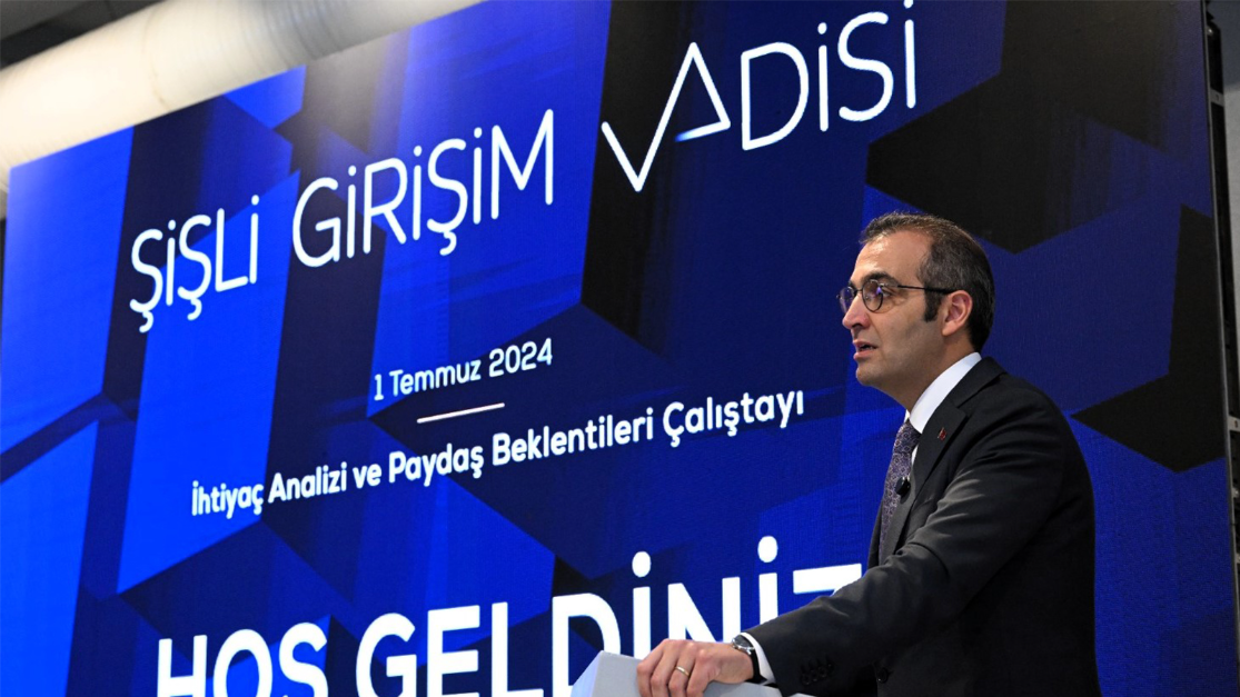 “ŞİŞLİ GİRİŞİM VADİSİ” İÇİN İLK ADIM ATILDI